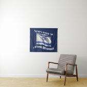 Ik sta in Israël - voor haar Wandkleed (In Situ (horizontaal))