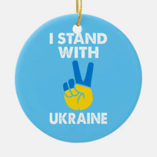 Ik sta in Oekraïne centraal Keramisch Ornament