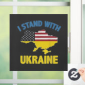 Ik sta met Oekraïne  Raamsticker (Huis)