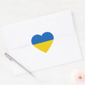 Ik sta met Ukraine Custom Heart Stickers Set (Envelop)
