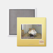 Ik sta niet op de tafel magneet (Voorkant / Achterkant)