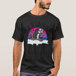 Ik sta op het punt om de bisexual Pride Flag Regen T-shirt