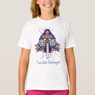 Ik sta voor een moeilijke uitdaging. t-shirt