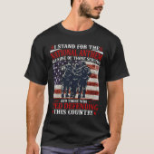 Ik sta voor het volkslied t-shirt (Voorkant)