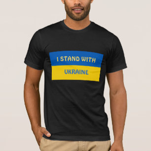 Ik sta voor Oekraïne   Steun T-shirt