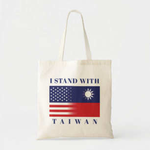 Ik sta voor Taiwan Tote Bag