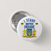 IK STAND MET OEKRAÏNE Button (Voorkant /achterkant)
