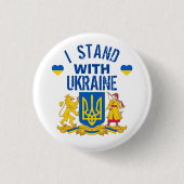 IK STAND MET OEKRAÏNE Button (Voorkant)