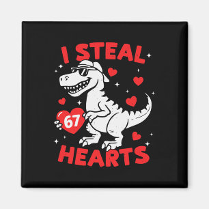 Ik steel 67 hart dinosaurus voor jongens meisjes k magneet