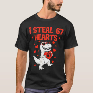 Ik steel harten 67 Valentijnsdag 6 7 Meme Hart M T-shirt