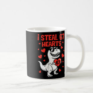 Ik steel harten Dino Boys Dinosaur Valentines 67 T Koffiemok