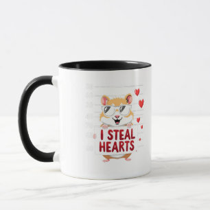 Ik steel harten Hamsterliefhebber Valentijnsdag Mok