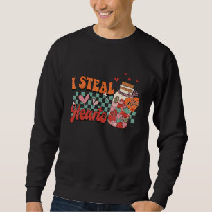 Ik steel harten Xoxo Retro Groovy Valentijnsdag Dr Trui