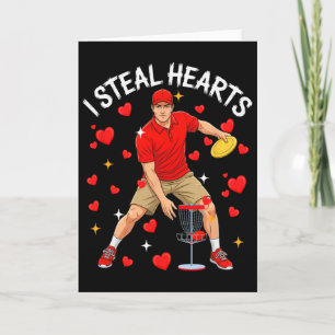 Ik steel schattige harten Valentijnsdag speel schi Kaart