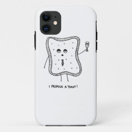 Ik stel een Toast voor iPhone 11 Hoesje