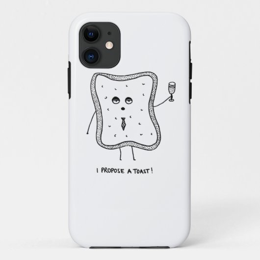 Ik stel een Toast voor Case-Mate iPhone Case (Achterkant)
