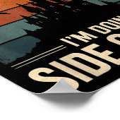 Ik stel niet uit dat ik side quests doe poster (Hoek)