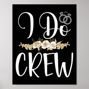 Ik stel Ring Wedding Bride Groom Marry Bridal Ba Poster
