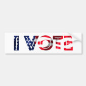 Ik stem bumpersticker (Voorkant)