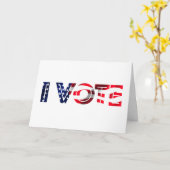 Ik stem kaart (Gele Bloem)