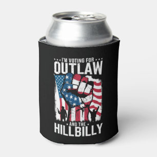 Ik Stem Op de Outlaw en de Hillbilly 2024 Blikjeskoeler