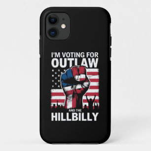 Ik Stem Op de Outlaw En The Hillbilly 2024 U iPhone 11 Hoesje