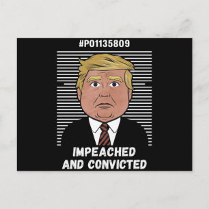 Ik Stem Op De Veroordeelde Misdadiger Pro Trump 20 Briefkaart
