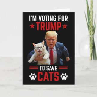 Ik Stem Op Trump Om Katten Te Redden Trump 2024 Ki Kaart