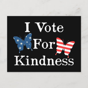 Ik stem voor de moed briefkaart