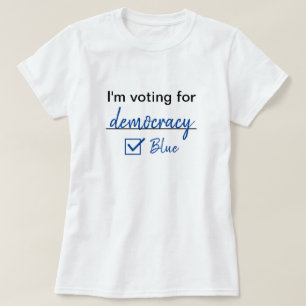 Ik stem voor de verkiezingen van 2024 t-shirt