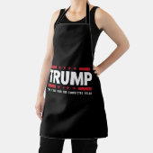 Ik stem voor de veroordeelde misdadiger Pro Trump Schort (Insitu)