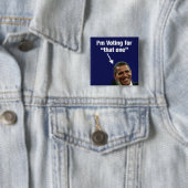 Ik stem voor die Button van Obama (In situ)