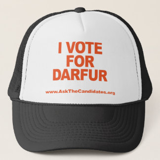 Ik stem voor het Pet in Darfur