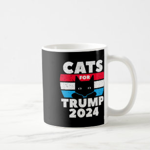 Ik stem voor het verkiezingsdebat van Trump 2024 Koffiemok
