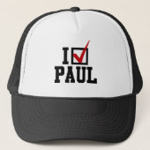 IK STEM VOOR RON PAUL TRUCKER PET (Voorkant)