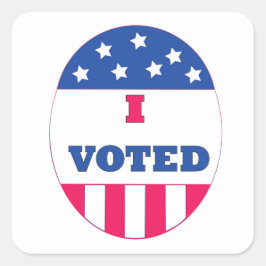 Ik stemde tegen Sticker