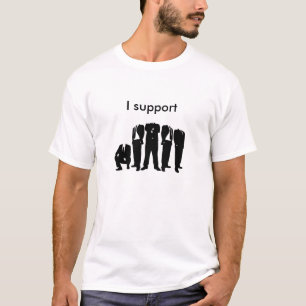 Ik steun Anonymous T-shirt