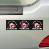 Ik steun Canadese truckers Bumpersticker (Op auto)