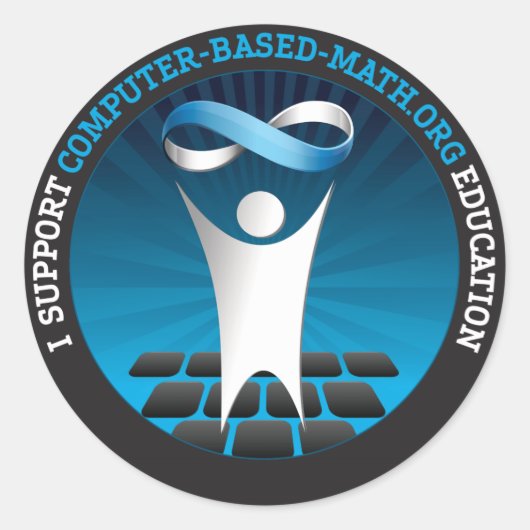 Ik steun CBM - Sticker (Voorkant)