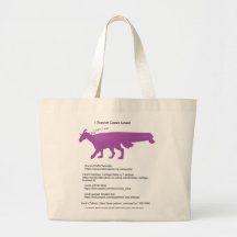 Ik steun Cera's Goal Canvas tas