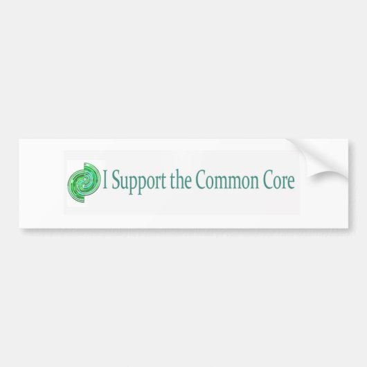Ik steun de Common Core Bumpersticker (Voorkant)