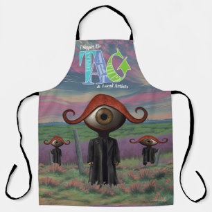 Ik steun het Topeka Art Guild Design Apron Schort