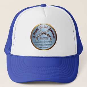 Ik steun het tweede amendement trucker pet