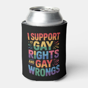 Ik Steun Homorechten En Homofouten LGBTQ Ally Blikjeskoeler