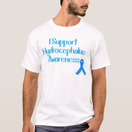 Ik steun Hydrocephalus Awareness T-shirt