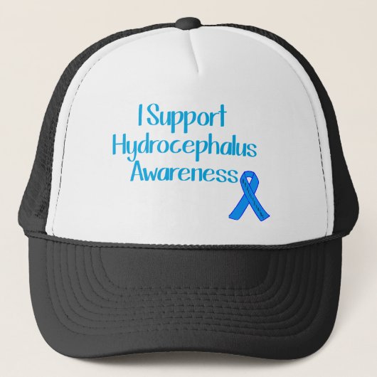 Ik steun Hydrocephalus Awareness Trucker Pet (Voorkant)