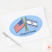 Ik steun Israël Stickers (Envelop)