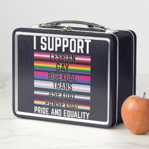 Ik steun lesbische homoseksuele biseksuele trans-a