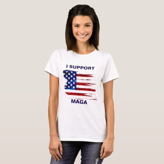 IK STEUN MAGA T-SHIRT (Voorkant volledig)