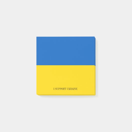 Ik steun Oekraïne New Post-it® Notes (Voorkant)